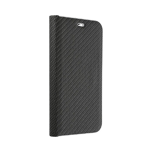 etui forcell lusur carbon pour xiaomi redmi note 10 pro noir