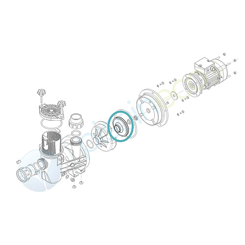 JARDIéco Turbine Ø 103 x 6 pour pompe Série HPS050 - Hydroswim