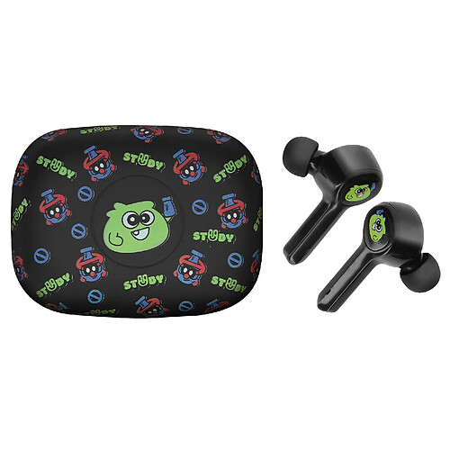 Avizar Écouteurs Bluetooth avec Boitier de charge Frankie Série Jellie Monsters