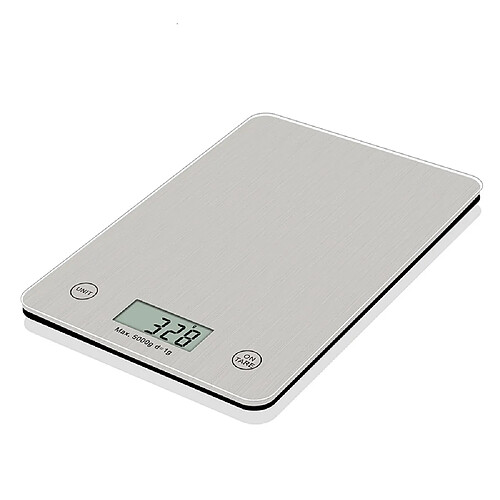 Universal 11 lb/5 kg Balance de cuisine domestique Balance électronique des aliments Tableaux de cuisson Outils de mesure Processus de traçage en verre trempé