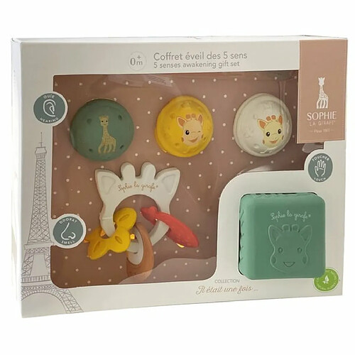 Ludendo Coffret éveil des 5 sens Sophie La Girafe