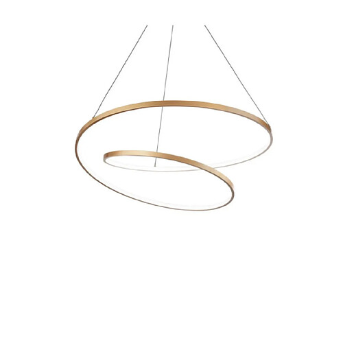 Ideal Lux Suspension LED OZ Métal,Plastique Laiton brossé