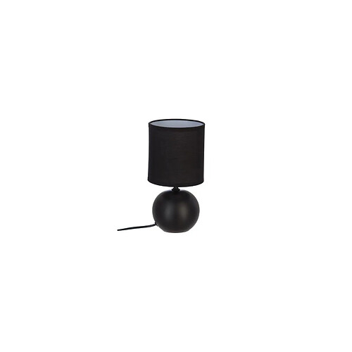 Atmosphera, Createur D'Interieur Lampe de chevet boule - Noir mat - Atmosphera