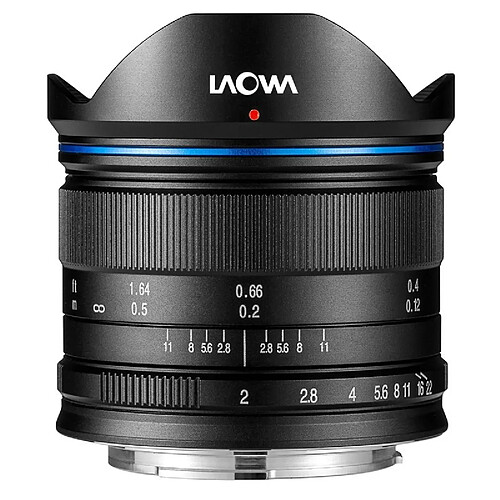 Tokina LAOWA Objectif 7,5mm F2 MFT - lightweight noir