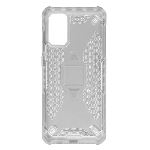 Avizar Coque Samsung S20 Plus Antichoc Silicone Nid d'abeille Renforcé Transparent