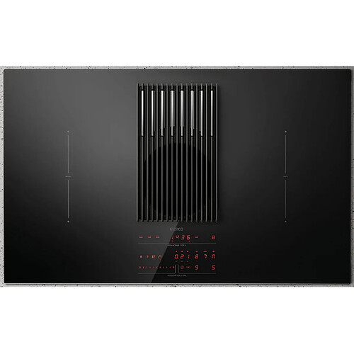 Table de cuisson aspirante induction 83cm 4 feux 7400w noir - prf0147744 - ELICA