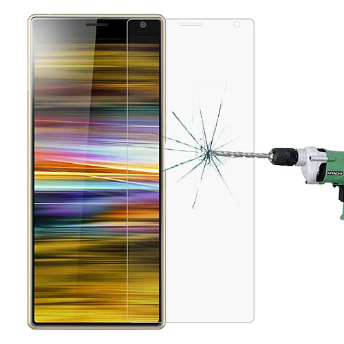 Wewoo Film de verre trempé de 0.26mm 9H 2.5D pour Sony Xperia 10 Plus