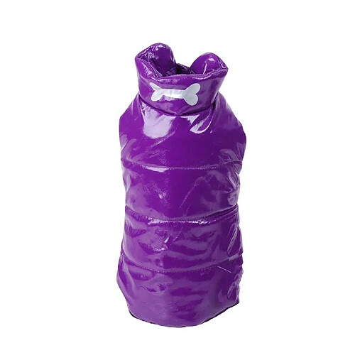 Dogi Doudoune pour chien Os - Taille S - Violet