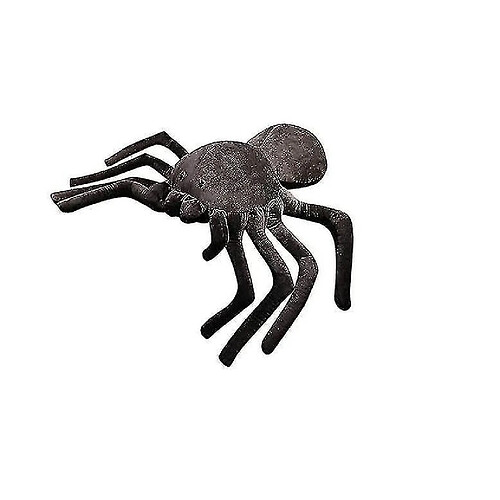 Universal Araignée noire mignonne en peluche de poupée hauteur en peluche pelucheuse molle 20 * 30cm