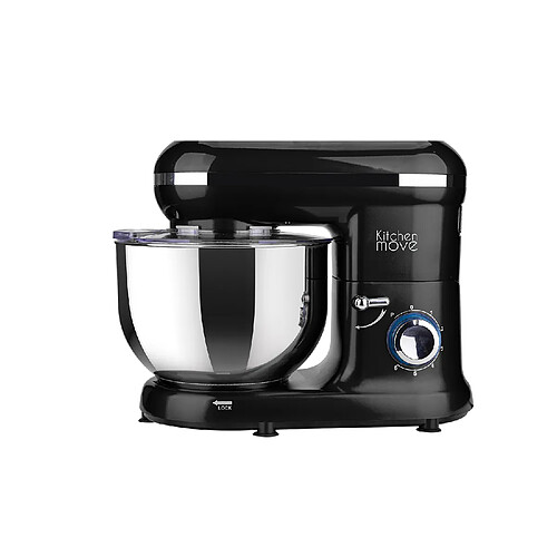 Robot pâtissier multifonctions 5.5l 1500w noir - bat-1519 black - KITCHEN MOVE