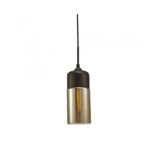 Luminaire Center Suspension design Mia Noir 1 ampoule 47cm