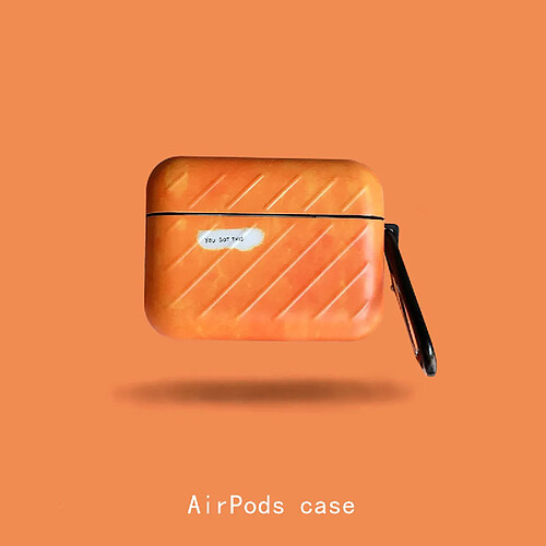 GUPBOO Airpods Coque Housse Étui Protecteur Compatible pour AirPods 3-Ins personnalité peinture à l'huile Anglais