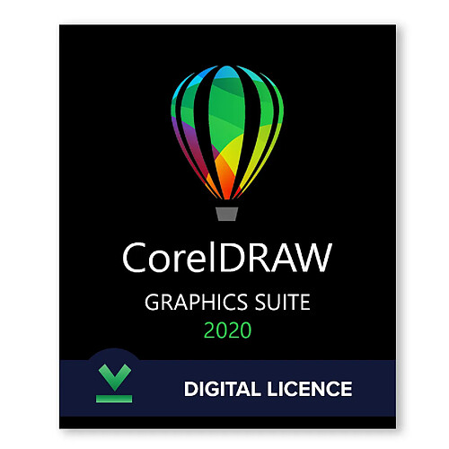 CorelDRAW Graphics Suite 2020 - Licence numérique - Logiciel en téléchargement