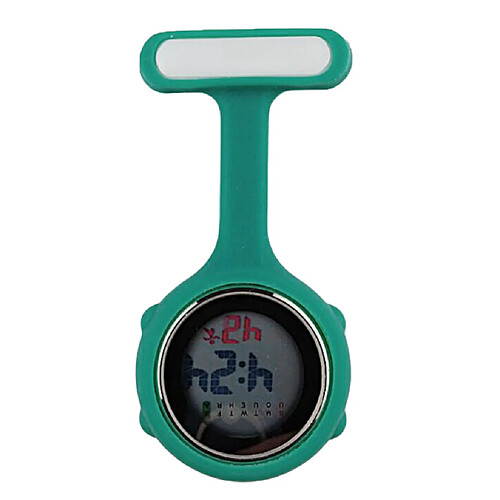 Horloge Numérique Suspendue Avec épingle Cyan