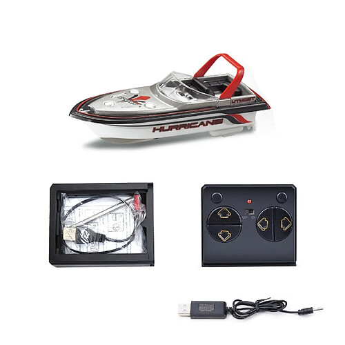 Universal Mini Simulation Remote Control Boat(Red)