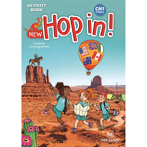 New hop in ! CM1, cycle 3 : activity book : conforme aux programmes