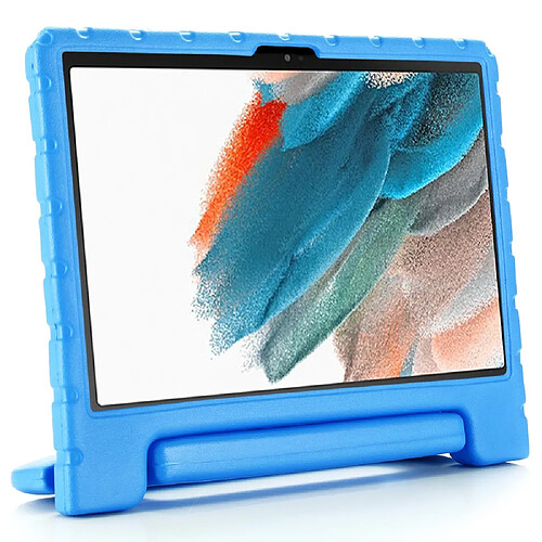 Coque en TPU antichoc avec béquille bleu pour votre Samsung Galaxy Tab A8 10.5 (2021)