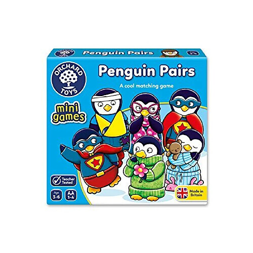 Orchard Toys Penguin Pairs Mini/Travel Game Multi One Size