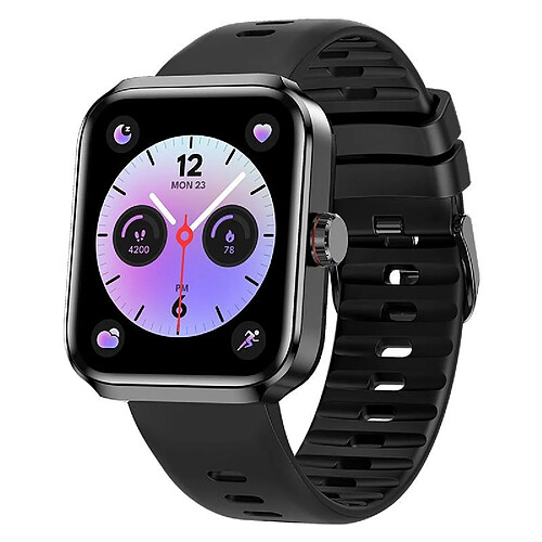 Yonis Montre Connectée Écran Couleur Bluetooth Rose