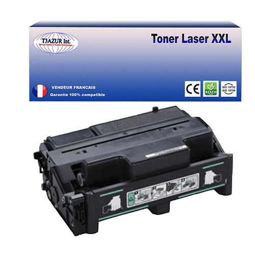 Toner compatible avec Ricoh Aficio SP5200, SP5210 remplace Ricoh 406685/821229/SP5200HE - 25 000 pages - T3AZUR