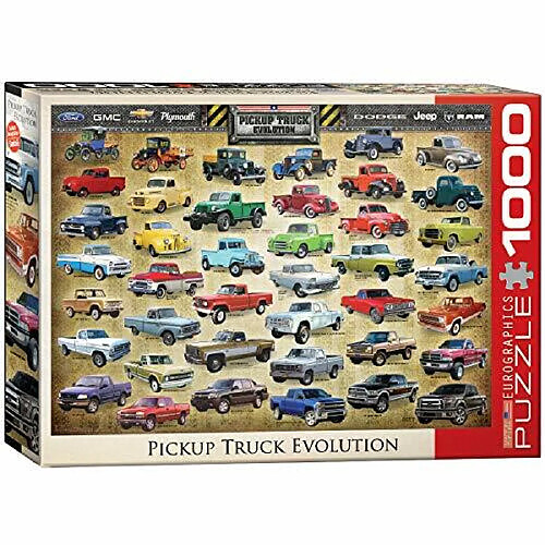 Eurographics Pickup Truck Evolution Puzzle (1000 piAces)