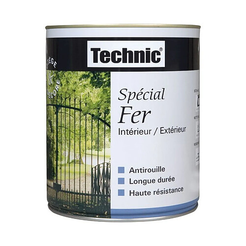 Peinture Spécial Fer - Blanc cassé - 0.5 L - TECHNIC