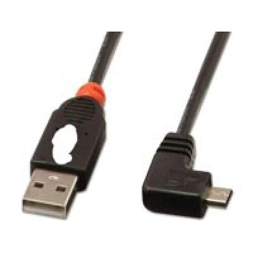 Disney Microconnect USBABMICRO18ANG 1.8m USB A Micro-USB B Mâle Mâle Noir câble USB - câbles USB (1,8 m, USB A, Micro-USB B, 2.0, Mâle/Mâle, Noir)