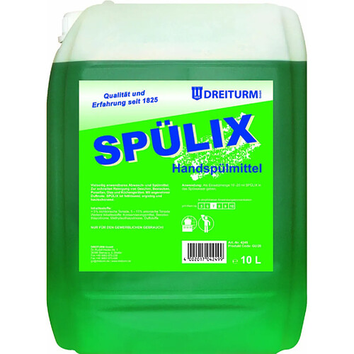 Drei Magier Spiele DREITURM Liquide vaisselle SPÜLIX, 10 litres ()