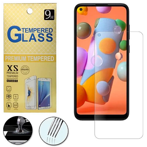 Htdmobiles Film de protection vitre verre trempe transparent pour Samsung Galaxy A12 / M12