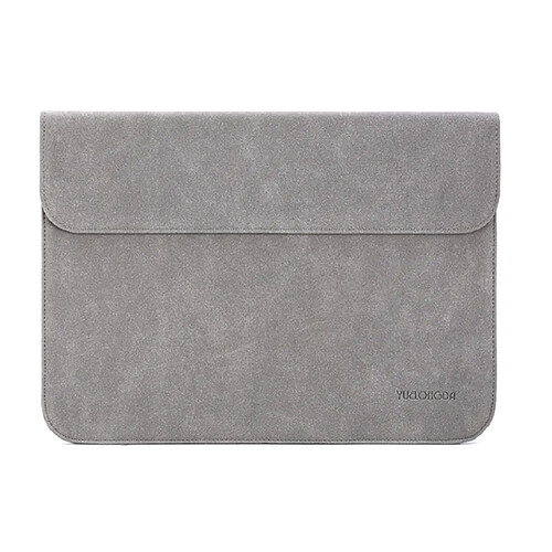 Sac d'ordinateur portable à l'eau de 14 pouces étanche résistant à l'usure portable portable portable sac à emporter-4 # -Grey