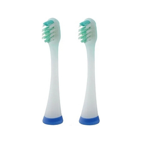 panasonic - lot de 2 brossettes pour brosse à dents électrique - ew0911w835