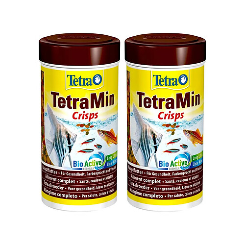 Aliment complet Tetra Tetramin pro crisps 250 ml (Lot de 2).