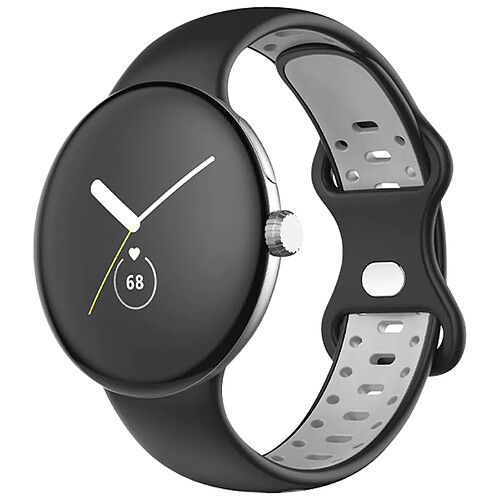 Avizar Bracelet Google Pixel Watch Noir et Gris