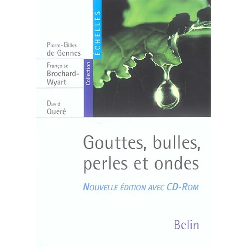 Gouttes, bulles, perles et ondes · Occasion