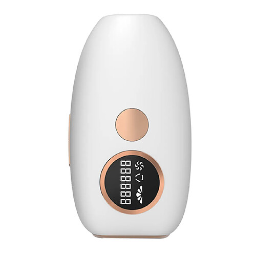 Chrono Système d'épilation IPL pour femmes et hommes, épilateur 999 999 flashs, appareil d'épilation, blanc