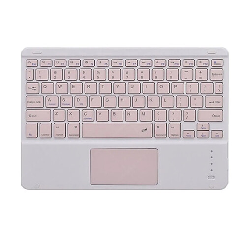 Universal Nouveau clavier Bluetooth pour Apple iPad Tablette Huawei M6 Android Universel Rechargeable 10 Pouces | Clavier (Rose)