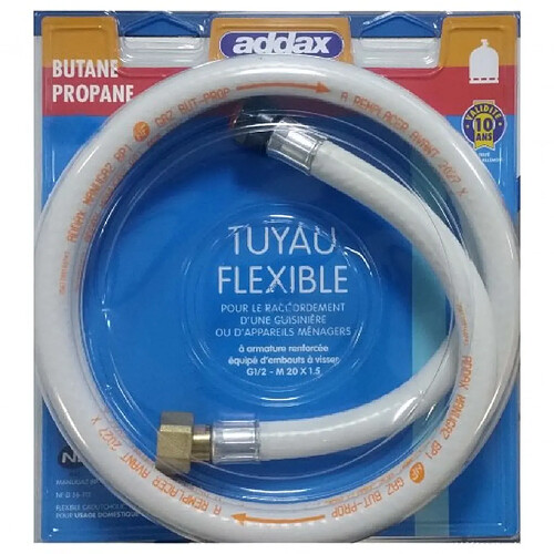 Mezieres Flexible pour le gaz butane 10ans 2m NF36-112