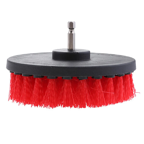 autolaveuse nettoyage brosse de nettoyage de la baignoire épaisse brosse rouge 5inch