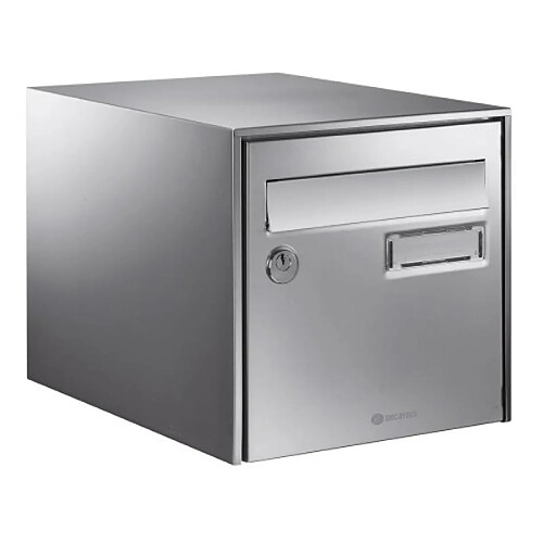 Decayeux Boîte aux lettres inox Loft anticorrosion - simple face - L 300 x H 290 x P 410 mm