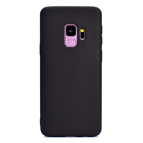 Wewoo Coque Fine Pour Galaxy S9 Candy Color TPU Case Noir