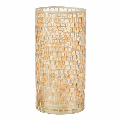 Paris Prix Vase Design Mosaïque Ronde 30cm Orange