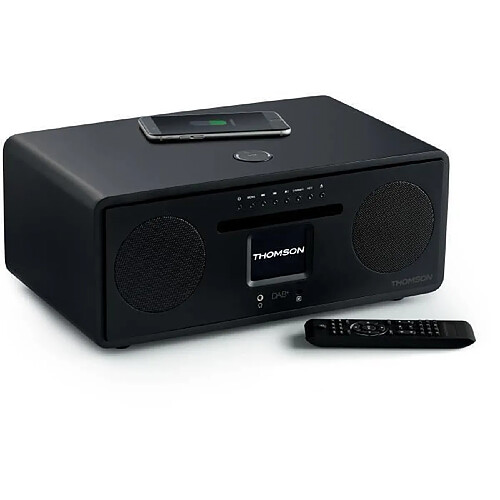 Thomson MIC500IWF Micro Chaine HiFi - Bluetooth - Wifi - Radio - CD - MP3 - USB Noire + Induction