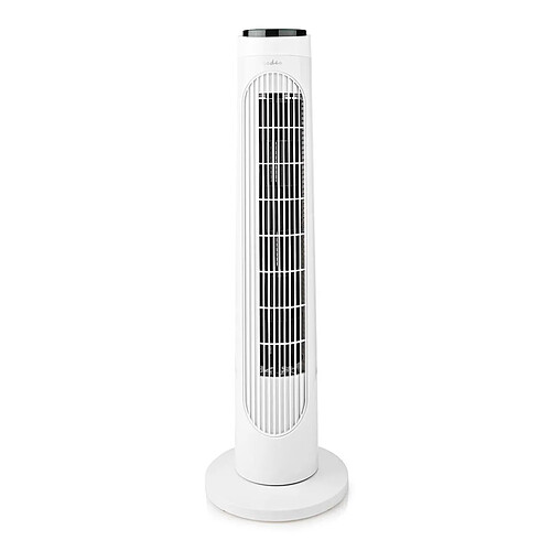 Ventilateur Portatif de support de plancher de Tour de 30" Oscillant Refroidissant la Minuterie de la vitesse 7.5 hr 3 Blanche