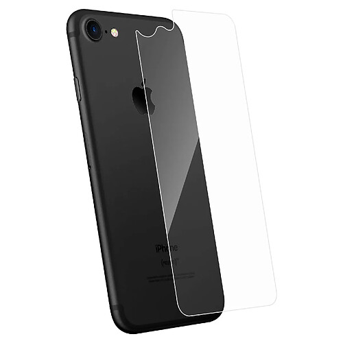 Avizar Film Arrière iPhone SE 2022 / 2020 et 8 / 7 Verre trempé 9H Transparent