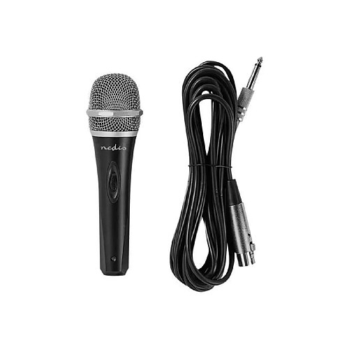 Nedis MPWD50CBK Microphone gris, noir