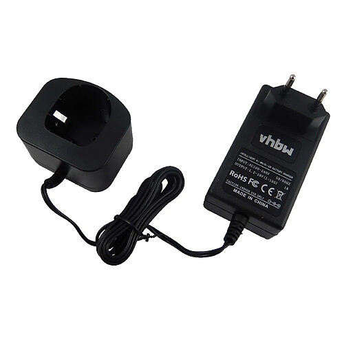 vhbw Chargeur d'alimentation 220V pour batterie d'outil Ryobi 1322547, 1400143, 1400144, 1400652, 1400652B, 1400655, 1400656, 1400669, 1400670