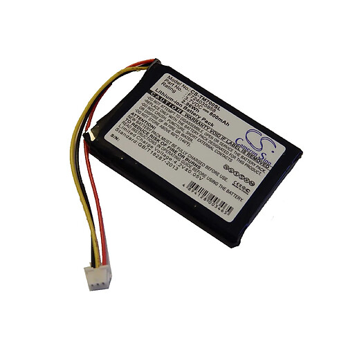 Batterie 800mAh (3.7V) vhbw pour système de navigation (GPS) TomTom One Xl, XL325 comme F724035958.