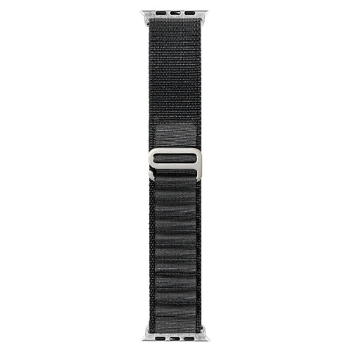 Bracelet Boucle alpine compatible compatible avec Apple Watch 38-40-41mm Noir Bigben