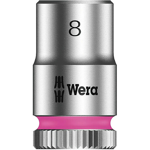 Wera 8790 HMA Douille Zyklop à emmanchement 1/4", 8.0 mm