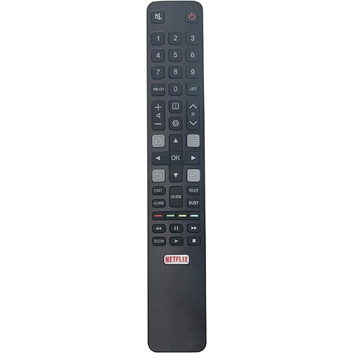 SANAG 06-Irpt45-Irc802N Telecommande Remplacee Convient Pour Tcl 4K Smart Tv Arc802Np U60P6026 55Dp600 50Dp600 43Dp600 65Dp670 55Dp670 55Dp660 55Uc6406 55Us6106 55X2Us 55X4Us 65Uc6596